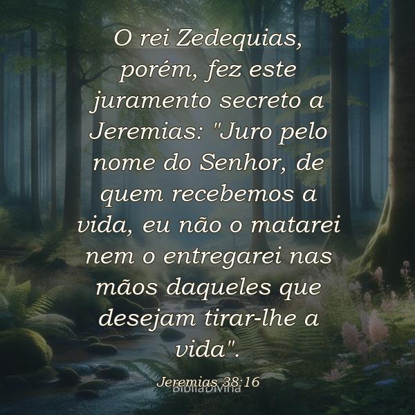 Jeremias 38:16