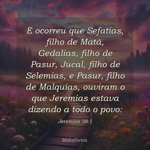 Jeremias 38:1