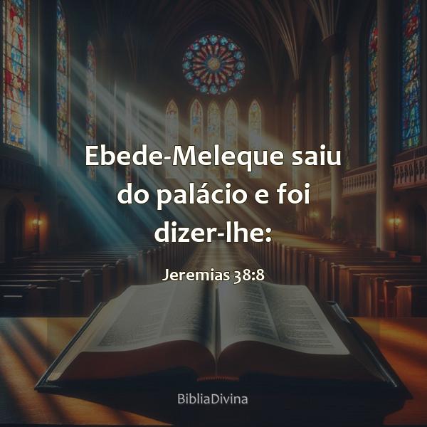 Jeremias 38:8