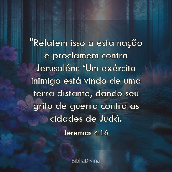 Jeremias 4:16