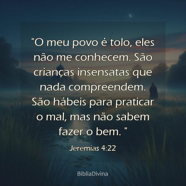 Jeremias 4:22