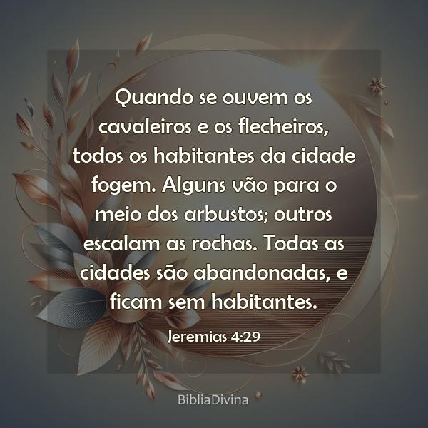 Jeremias 4:29