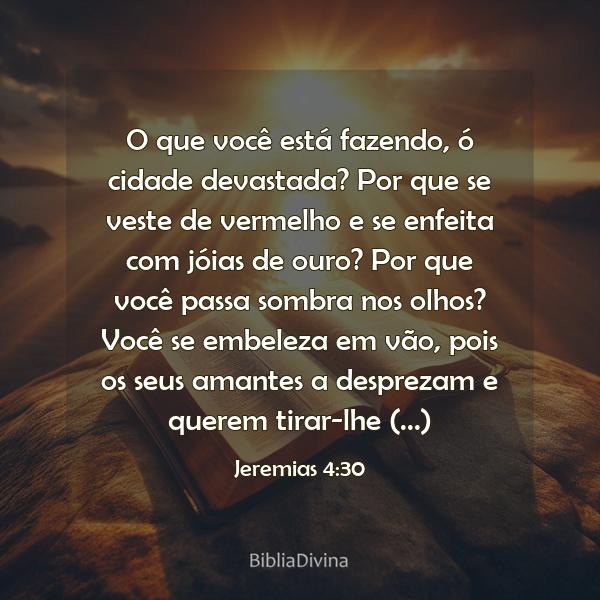 Jeremias 4:30