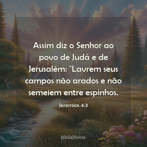 Jeremias 4:3