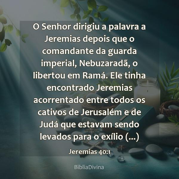 Jeremias 40:1