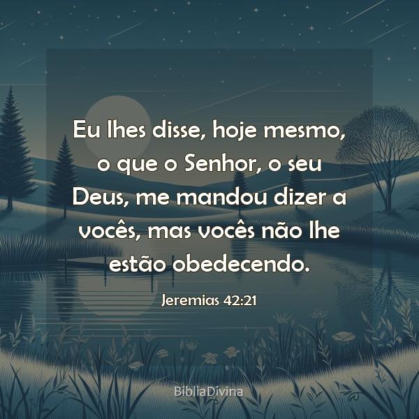 Jeremias 42:21