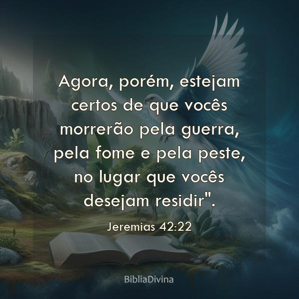 Jeremias 42:22