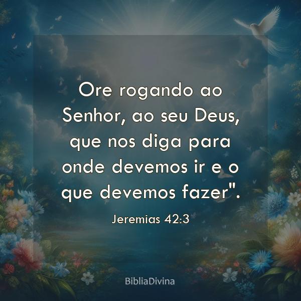 Jeremias 42:3