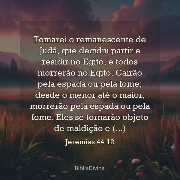 Jeremias 44:12