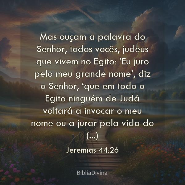 Jeremias 44:26