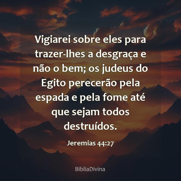 Jeremias 44:27