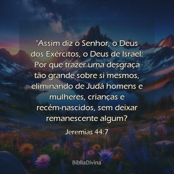 Jeremias 44:7