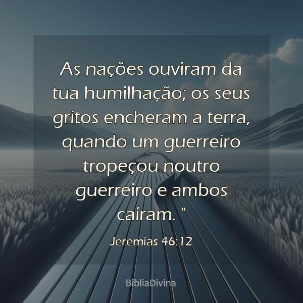 Jeremias 46:12