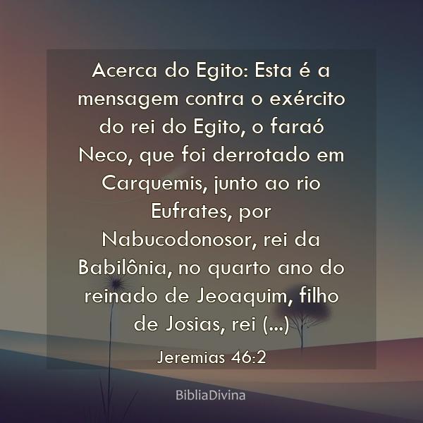 Jeremias 46:2