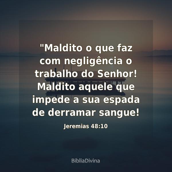 Jeremias 48:10