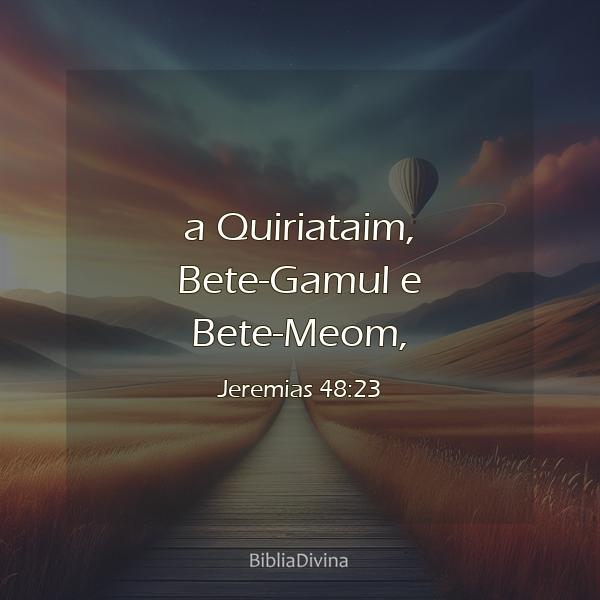 Jeremias 48:23