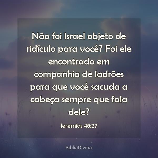 Jeremias 48:27