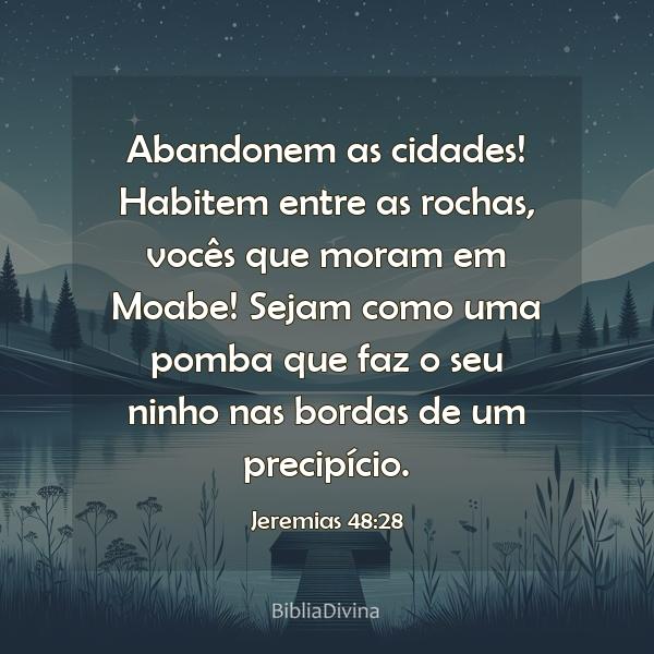 Jeremias 48:28