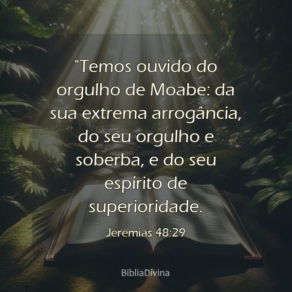 Jeremias 48:29