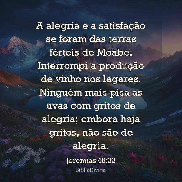 Jeremias 48:33