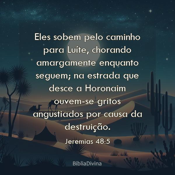 Jeremias 48:5