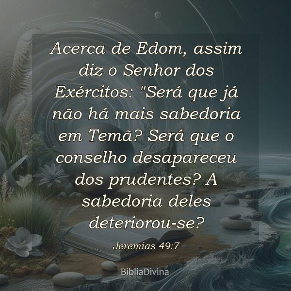 Jeremias 49:7