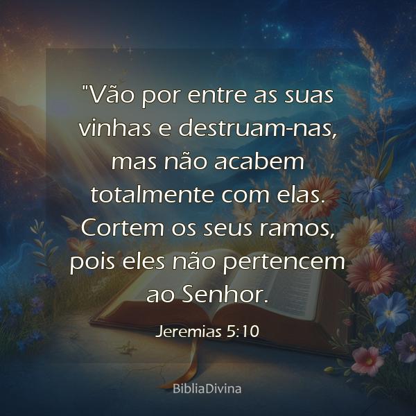 Jeremias 5:10