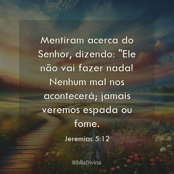 Jeremias 5:12