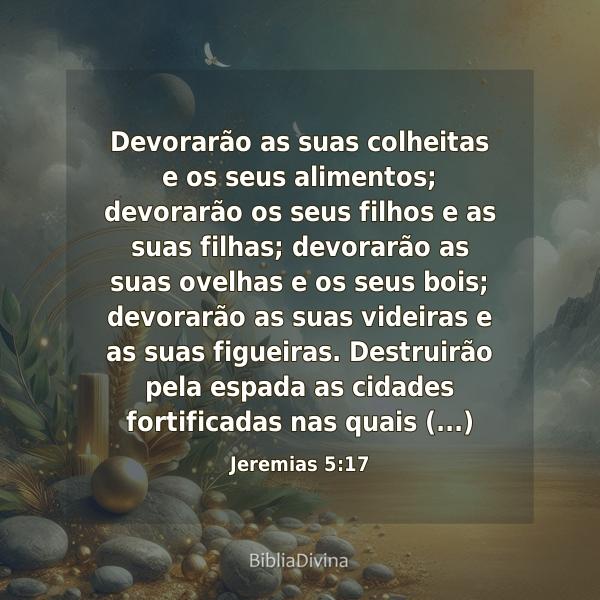 Jeremias 5:17