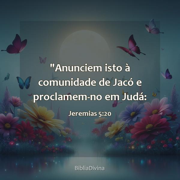 Jeremias 5:20