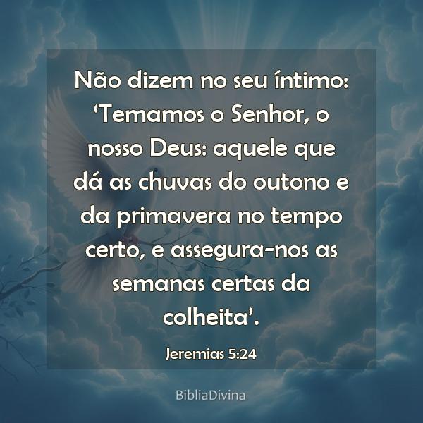 Jeremias 5:24