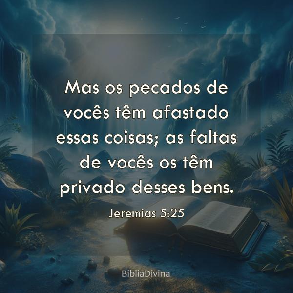 Jeremias 5:25