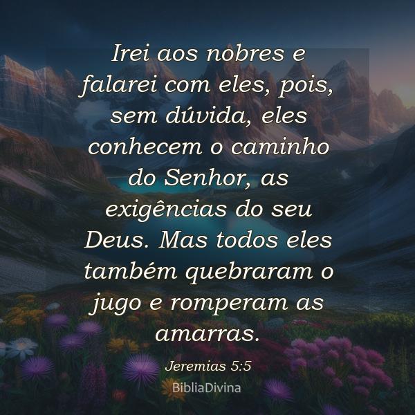 Jeremias 5:5