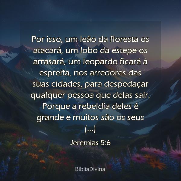 Jeremias 5:6