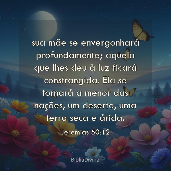 Jeremias 50:12