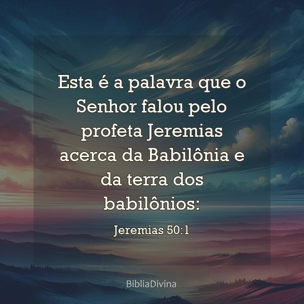 Jeremias 50:1