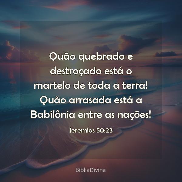 Jeremias 50:23