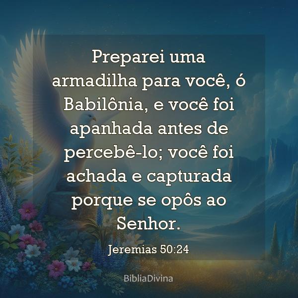 Jeremias 50:24