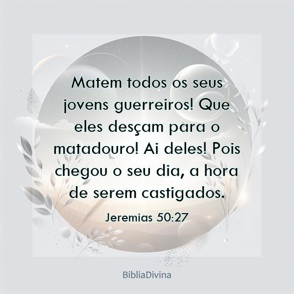 Jeremias 50:27