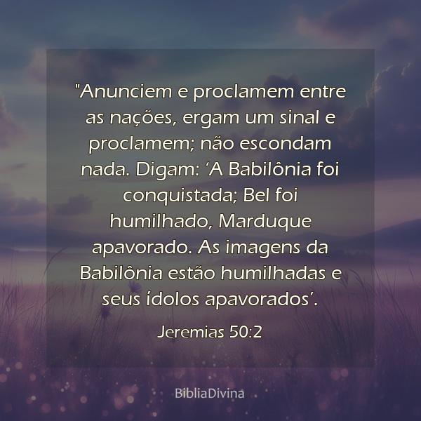 Jeremias 50:2