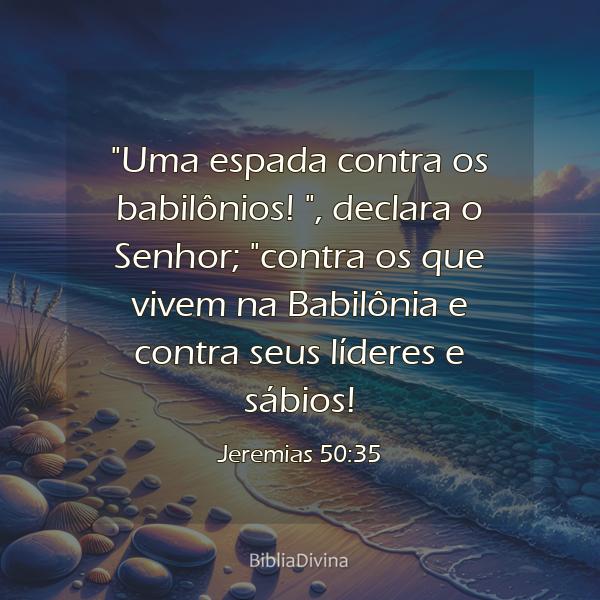 Jeremias 50:35