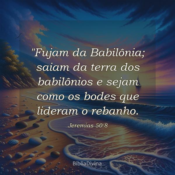 Jeremias 50:8