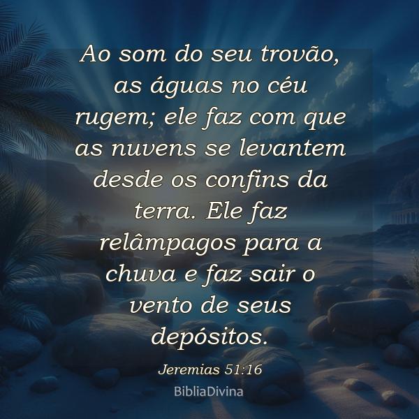 Jeremias 51:16