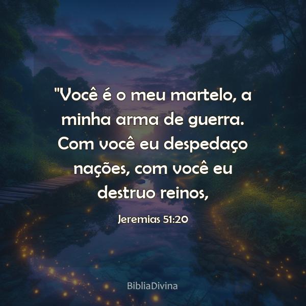 Jeremias 51:20