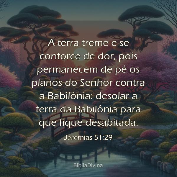 Jeremias 51:29