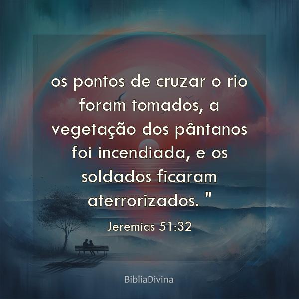 Jeremias 51:32