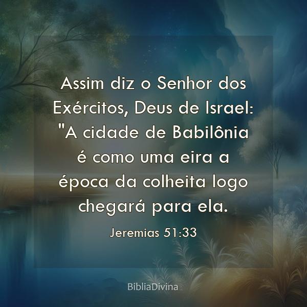 Jeremias 51:33