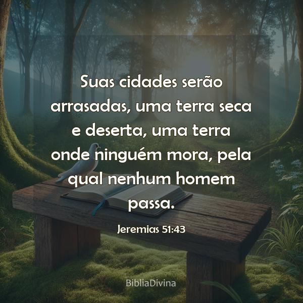 Jeremias 51:43