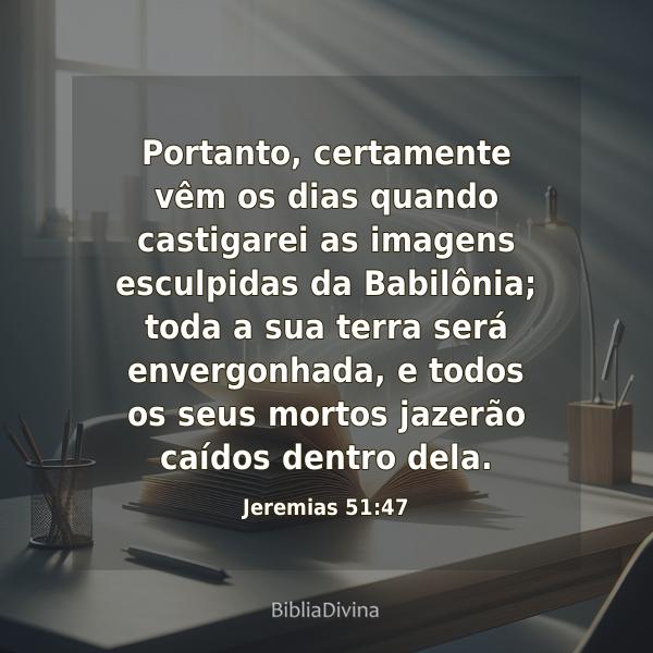 Jeremias 51:47