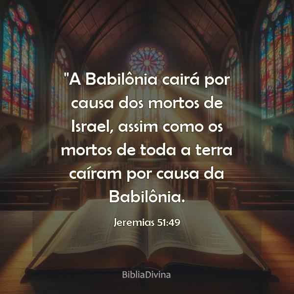 Jeremias 51:49